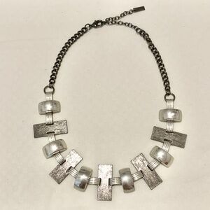 Jewelmint Astoria Silver-toned Statement Necklace